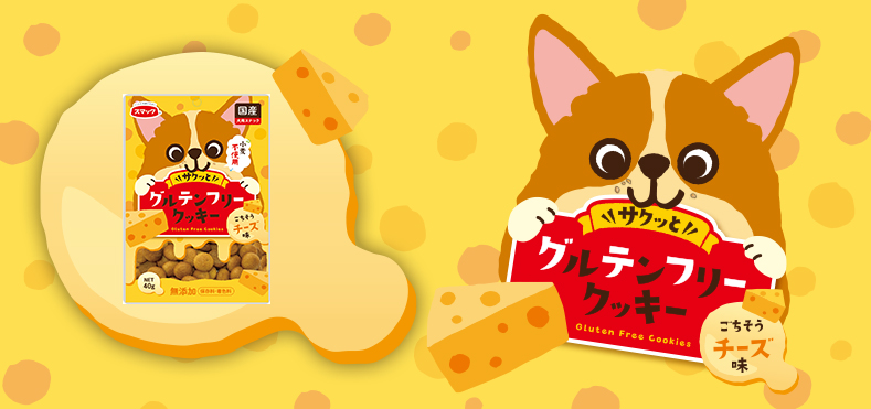 グルテンフリークッキー　チーズ味